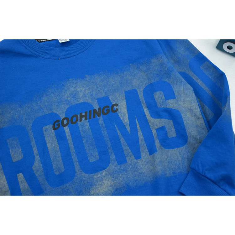 بلوز پسرانه یقه گرد پنبه سوپر مدل 11261