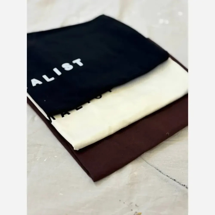 تیشرت کراپ دخترانه زنانه مینیمال سبز پاستلی طرح MINIMALIST