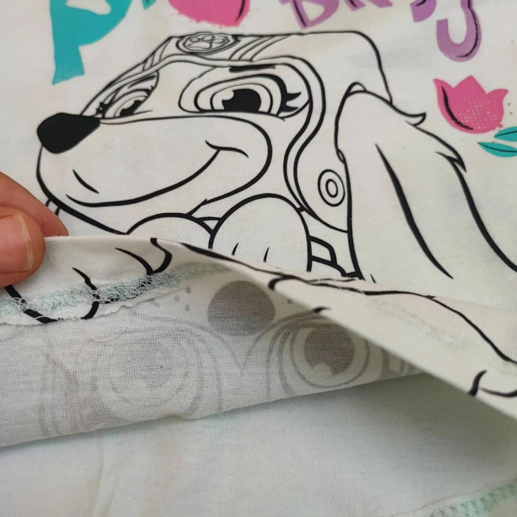 پک دو عددی کراپ دخترانه طرح سگهای نگهبان برند لوپیلو آلمان جنس نخ پنبه
