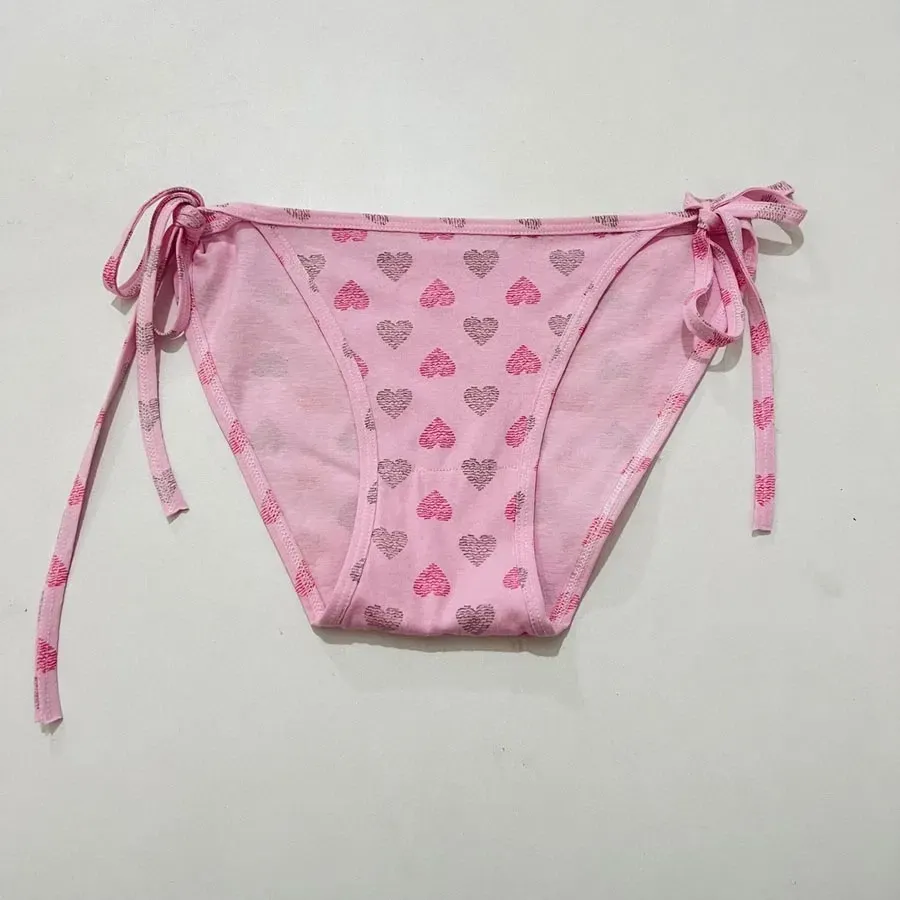 شورت بیکینی گره ای زنانه کد 1420 با قابلیت تنظیم دور کمر