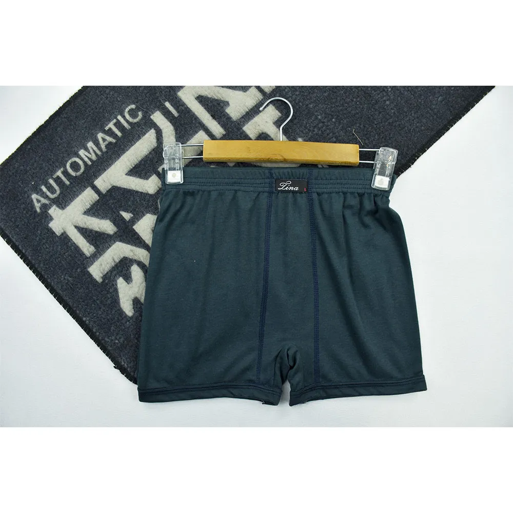 شورت پادار مردانه زغالی اسپان و پنبه کمر کشی