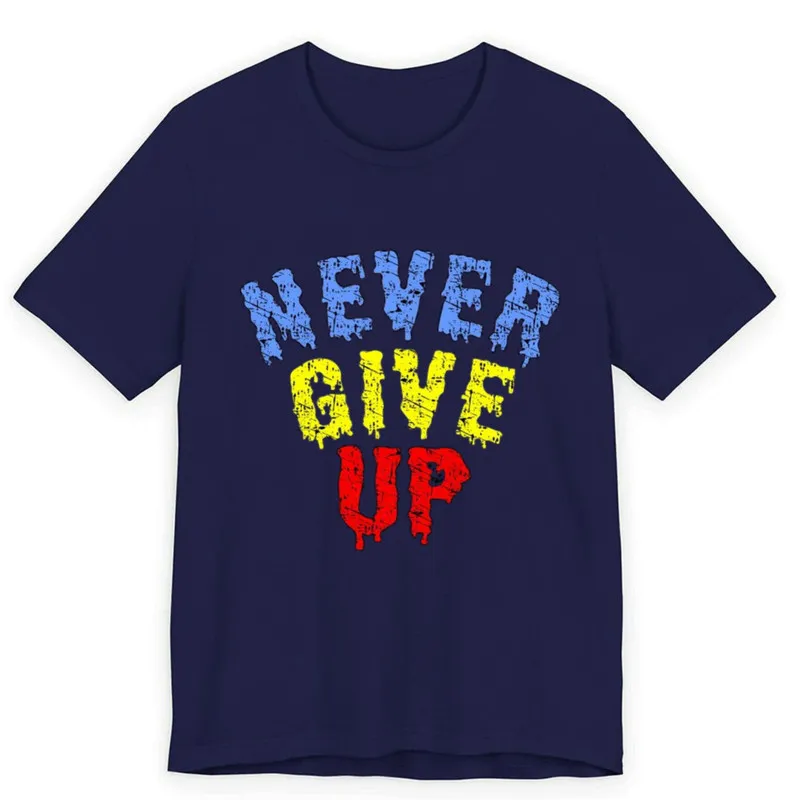 تیشرت آستین کوتاه یقه گرد مردانه پاد آفرین مدل کلمه انگلیسی کد 700