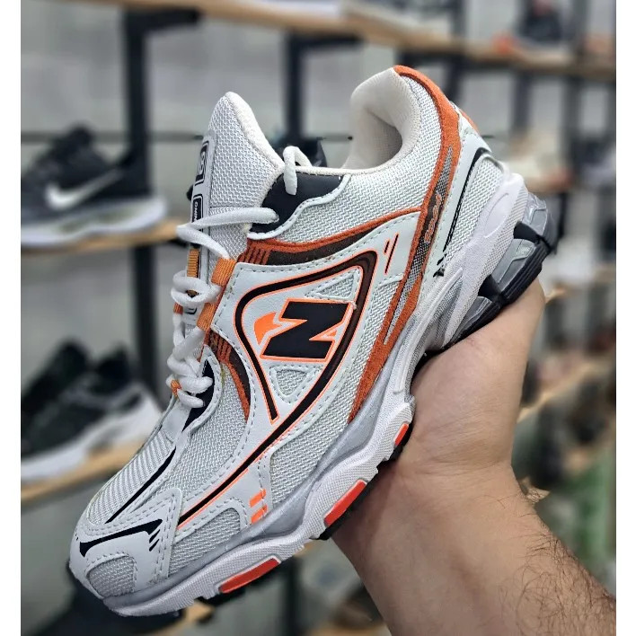 کفش اسپرت زنانه نیوبالانس مدل تنفسی رنگ سفید