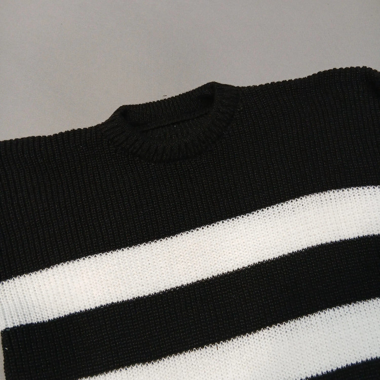 بافت مردانه راه راه فری سایز مناسب فصل سرما