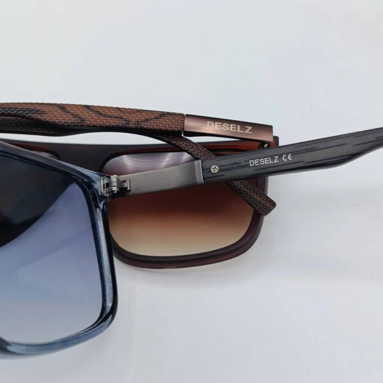 عینک آفتابی مردانه دیزل DESELZ آیتم 2307 استاندارد UV400 مناسب صورت متوسط و بزرگ