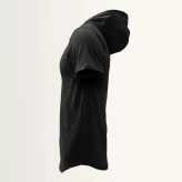 ست تی شرت و شلوار مردانه مدل fle پنبه یکرو نخ آستین کوتاه کلاه دار