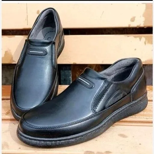 کفش چرم مردانه طبی دوردوخت مدل جردن