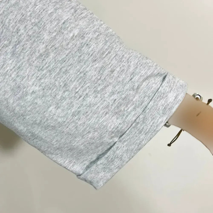 تیشرت کراپ باکسی کلاه دار جنس گلکسی