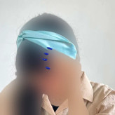 هدبند ساتن گره ای