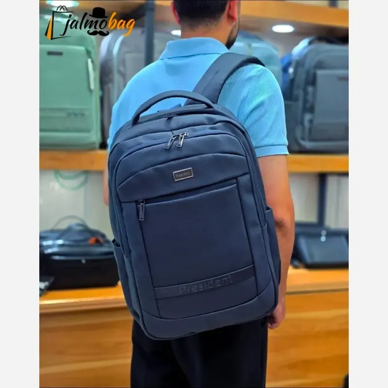 کیف اداری لپتاپی چرمی اِکو ایستاده دستی و دوشی